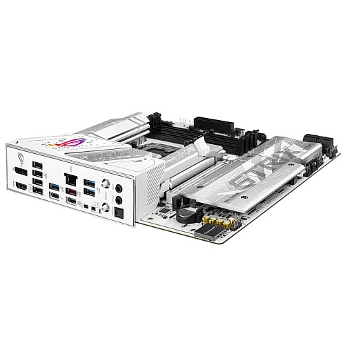 Материнская плата ASUS ROG STRIX B860-G GAMING WIFI s1851 B860 4xDDR5 M.2 DP HDMI USB Type-C Wi-Fi BT mATX белый