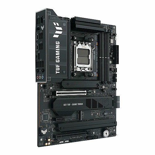 Материнская плата ASUS TUF GAMING X870E-PLUS WIFI7 sAM5 X870E 4xDDR5 M.2 HDMI Wi-Fi BT ATX