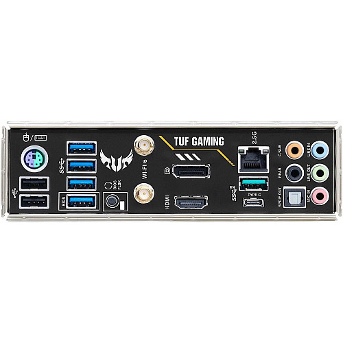 Материнская плата ASUS TUF GAMING B550M-PLUS WIFI II sAM4 B550 4xDDR4 M.2 HDMI DP Wi-Fi BT mATX
