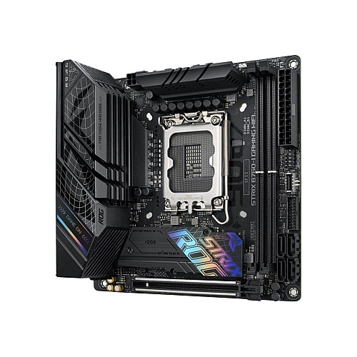 Материнская плата ASUS ROG STRIX B760-I GAMING WIFI s1700 B760 2xDDR5 M.2 HDMI DP Wi-Fi BT mITX
