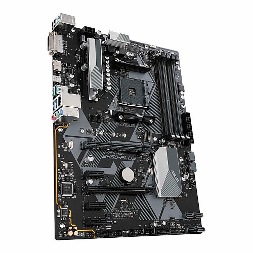 Материнcька плата ASUS PRIME B450-PLUS sAM4 B450 2xDDR4 HDMI DVI ATX