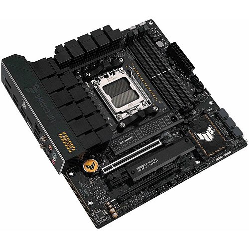 Материнская плата ASUS TUF GAMING B650M-PLUS WIFI sAM5 B650 4xDDR5 M.2 HDMI DP Wi-Fi BT mATX