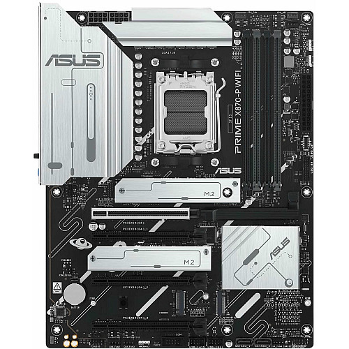 Материнская плата ASUS PRIME X870 WIFI sAM5 X870 4xDDR5 M.2 HDMI Wi-Fi BT ATX