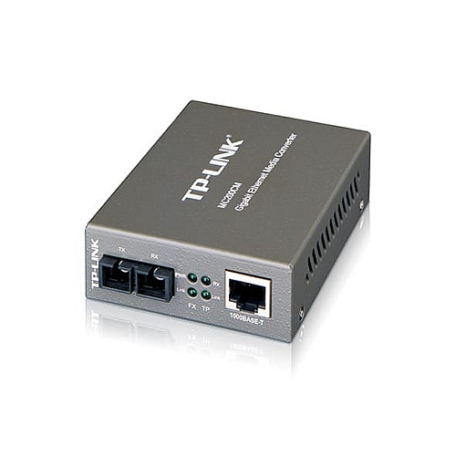 Медіаконвертер TP-LINK MC200CM 1xGE, 1x1000BASE-SX, MM, 0.5km, SC