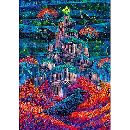 Пазл GoodLoot Imagination: Roch Urbaniak Raven Queen's Fortress 1000 ел.