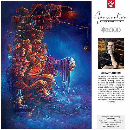 Пазл GoodLoot Imagination: Sebastian Mon The burden of experiences 1000 ел.