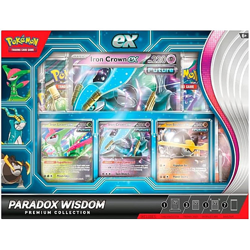 Колекційна карткова гра Pokemon: Paradox Wisdom - Premium Collection