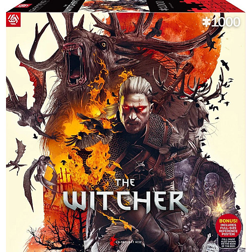 Пазл GoodLoot The Witcher Monsters 1000 од.