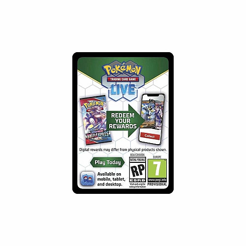 Коллекционная карточная игра Pokemon: Silver Tempest Sleeved, бустер пак (1 шт)