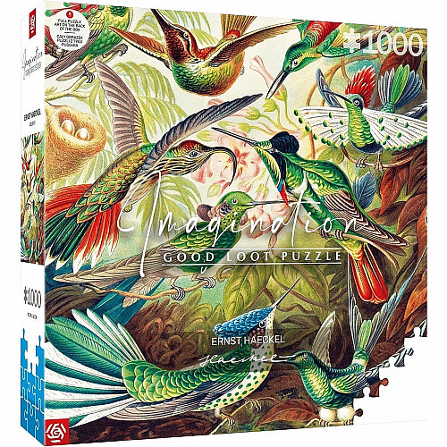 Пазл GoodLoot Imagination: Ernst Haeckel Hummingbirds 1000 ел.