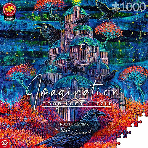 Пазл GoodLoot Imagination: Roch Urbaniak Raven Queen's Fortress 1000 ел.
