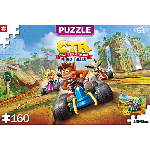 Пазл Crash Team Racing Nitro-Fueled Puzzles 160 ел.