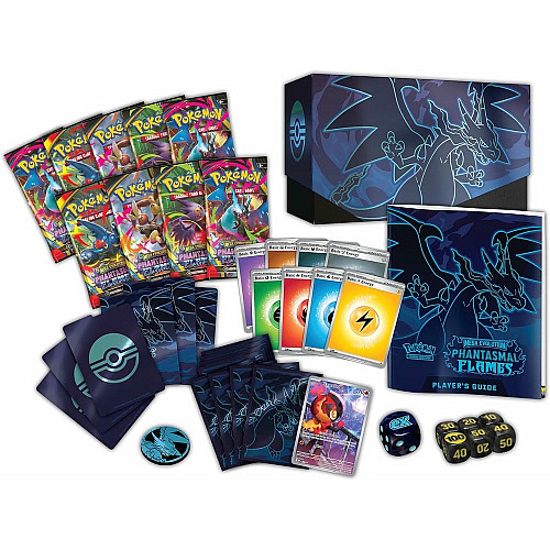 Коллекционная карточная игра Pokemon: Mega Evolutions. Phantasmal Flames - Elite Trainer Box