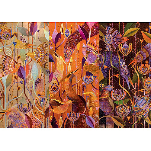 Пазл GoodLoot Imagination: Karolina Matyjaszkowicz In the Avian Thicket Triptych 1000 од.