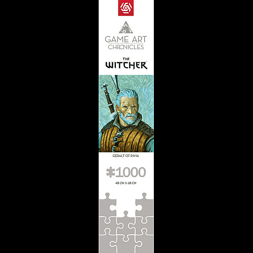 Пазл GoodLoot Witcher Geralt of Rivia & Vincent van Gogh 1000 эл.
