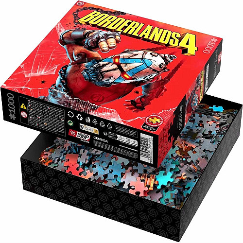 Пазл GoodLoot Borderlands 4 Break Free Psycho 1000 ел.