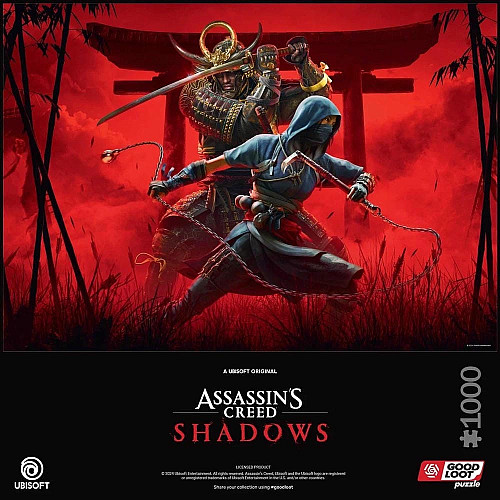 Пазл GoodLoot Assassin’s Creed Shadows Naoe & Yasuke 1000 ел.