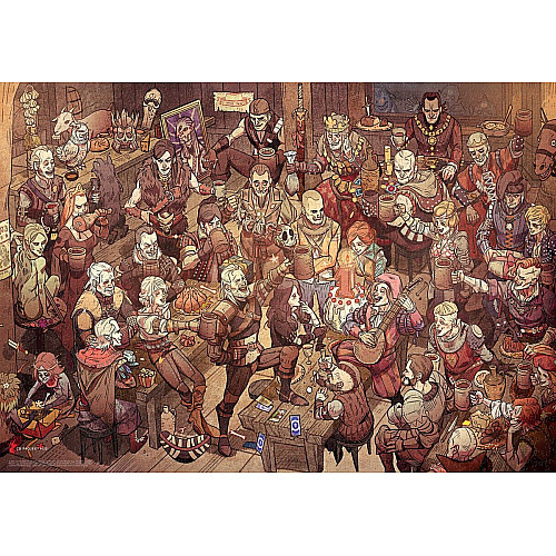 Пазл GoodLoot The Witcher Birthday 1000 од.