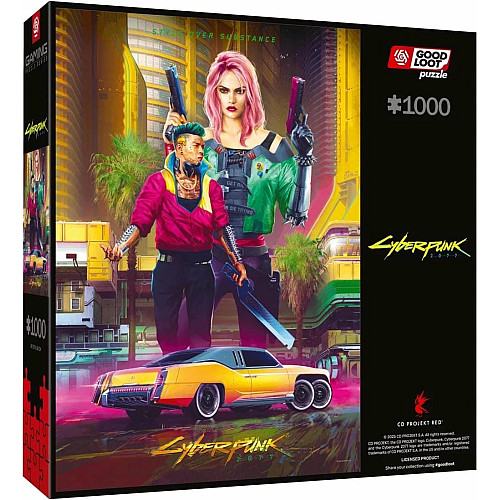 Пазл GoodLoot Cyberpunk 2077 Kitsch Style 1000 ел.