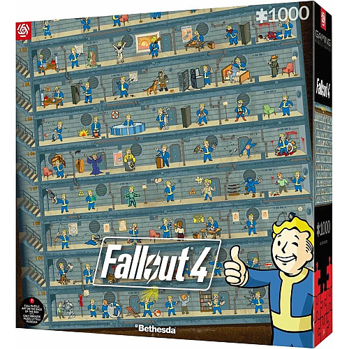 Пазл GoodLoot Fallout 4 Perk Poster Puzzles 1000 ел.