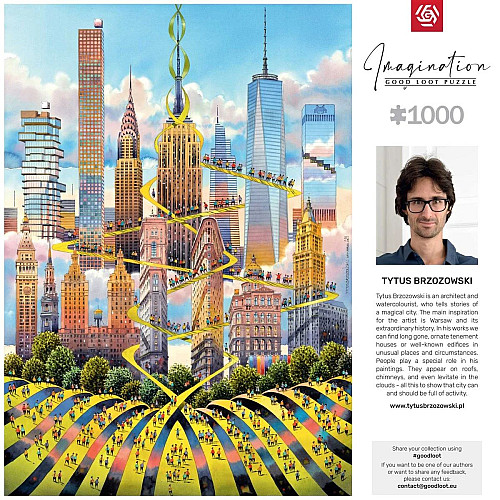 Пазл GoodLoot Imagination: Tytus Brzozowski New York 1000 ел.
