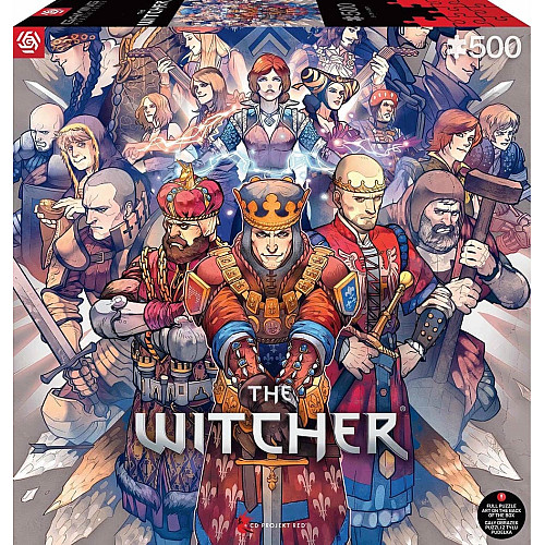 Пазл GoodLoot The Witcher Northern Realms 500 ел.