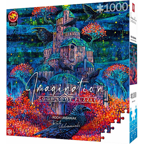 Пазл GoodLoot Imagination: Roch Urbaniak Raven Queen's Fortress 1000 ел.