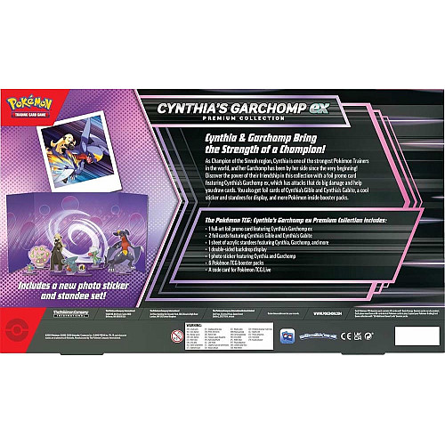 Колекційна карткова гра Pokemon: Cynthia's Garchomp ex - Premiun Collection