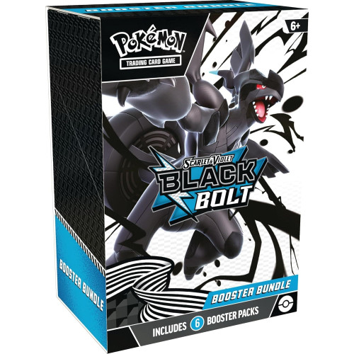 Колекційна карткова гра Pokemon: Black Bolt Booster Bundle SV10.5