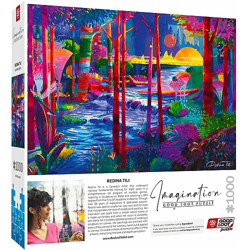 Пазл GoodLoot Imagination: Redina Tili Sleeping Giants 1000 ел.