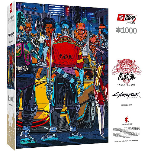 Пазл GoodLoot Cyberpunk 2077 Kickdown 1000 од.