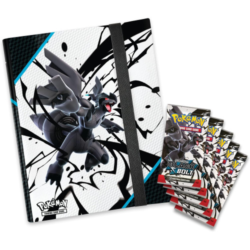 Колекційна карткова гра Pokemon: Black Bolt - Binder Collection SV10.5
