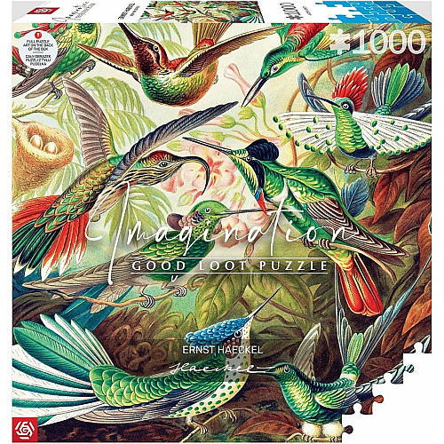 Пазл GoodLoot Imagination: Ernst Haeckel Hummingbirds 1000 ел.