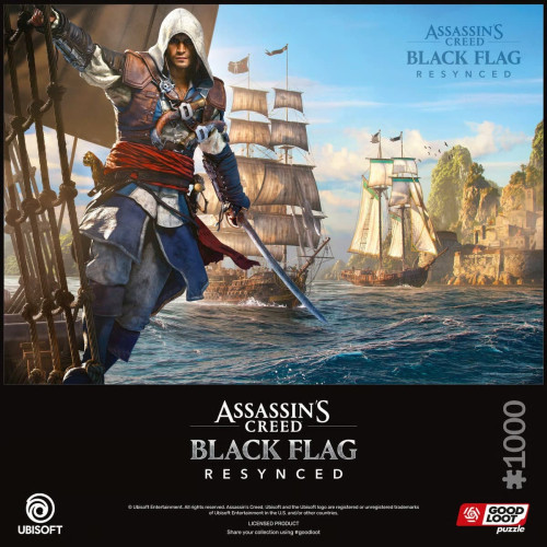 Пазл GoodLoot Assassin`s Creed Black Flag Resynced 1000 эл.