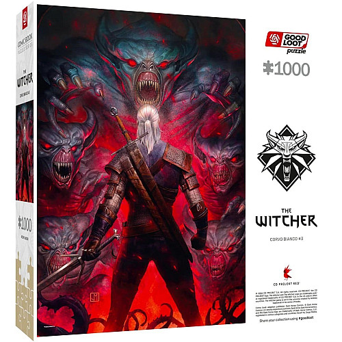 Пазл GoodLoot The Witcher Corvo Bianco 1000 од.