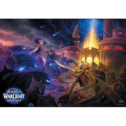 Пазл GoodLoot World of Warcraft Midnight Against the Void 1000 од.
