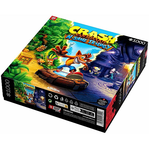 Пазл GoodLoot Crash Bandicoot N Sane Trilogy 1000 ел.