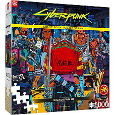 Пазл GoodLoot Cyberpunk 2077 Kickdown 1000 од.