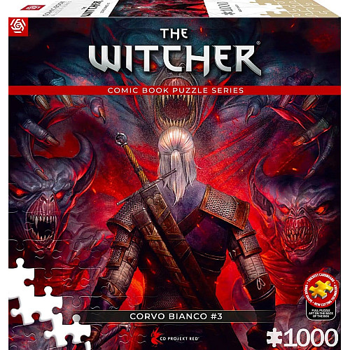 Пазл GoodLoot The Witcher Corvo Bianco 1000 од.