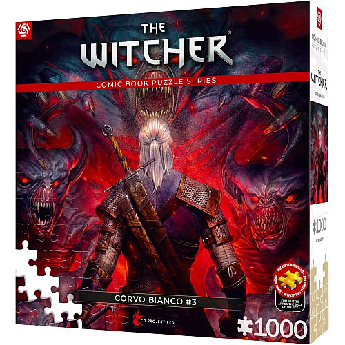 Пазл GoodLoot The Witcher Corvo Bianco 1000 од.