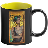 Чашка GoodLoot Game Art Chronicles Cyberpunk 2077 Judy & Gustav Klimt