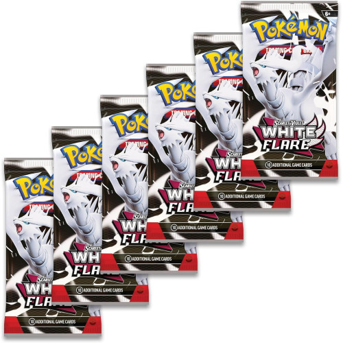 Колекційна карткова гра Pokemon: White Flare Booster Bundle SV10.5