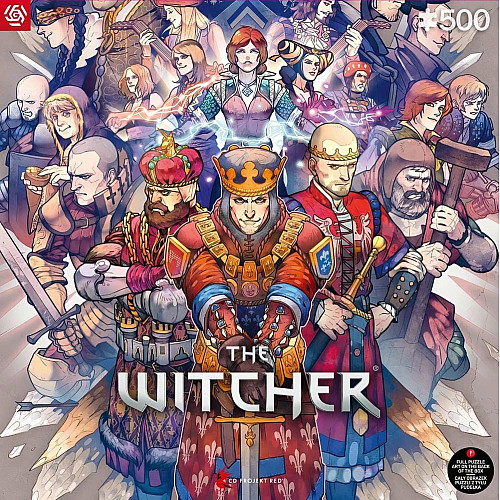 Пазл GoodLoot The Witcher Northern Realms 500 ел.