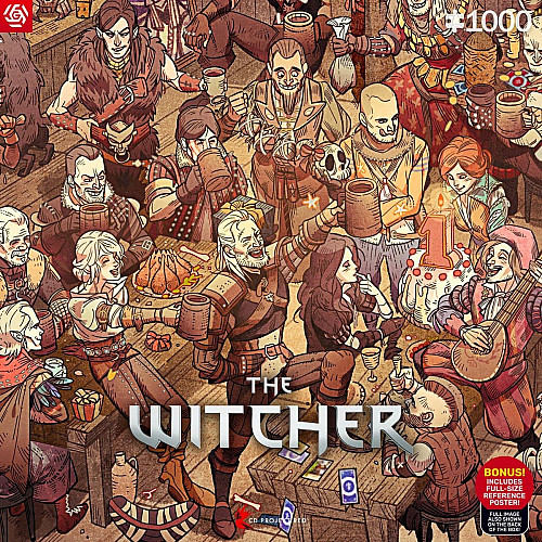Пазл GoodLoot The Witcher Birthday 1000 од.