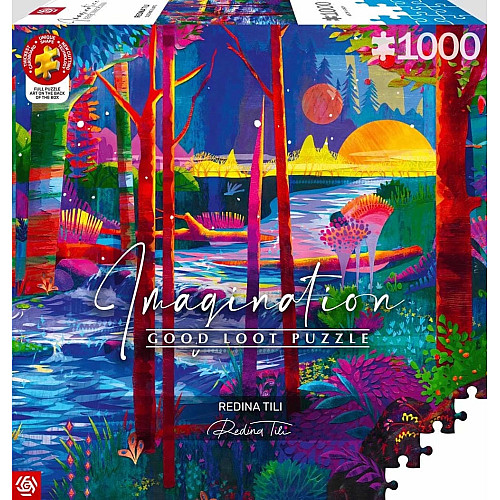 Пазл GoodLoot Imagination: Redina Tili Sleeping Giants 1000 ел.