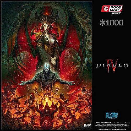 Пазл GoodLoot Diablo IV Lilith Composition 1000 эл.