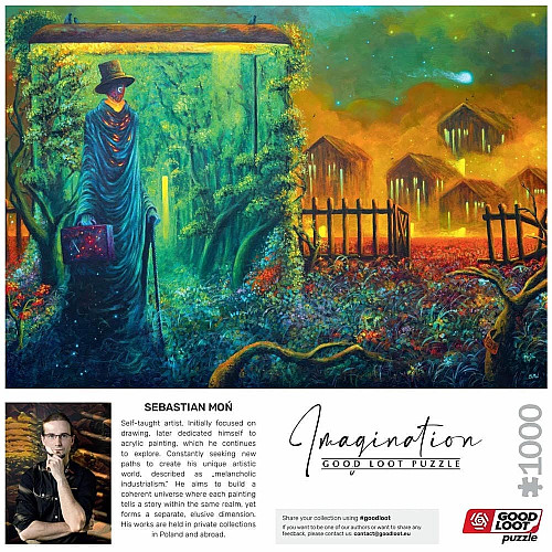 Пазл GoodLoot Imagination: Sebastian Mon Stationary Traveller II 1000 ел.
