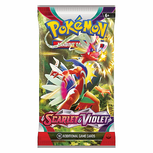 Колекційна карткова гра Pokemon: Scarlet & Violet - Base Set, бустер пак (1 шт)
