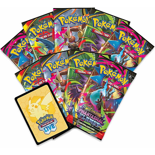 Коллекционная карточная игра Pokemon: Mega Evolutions. Phantasmal Flames - Elite Trainer Box