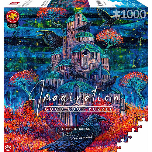 Пазл GoodLoot Imagination: Roch Urbaniak Raven Queen's Fortress 1000 ел.